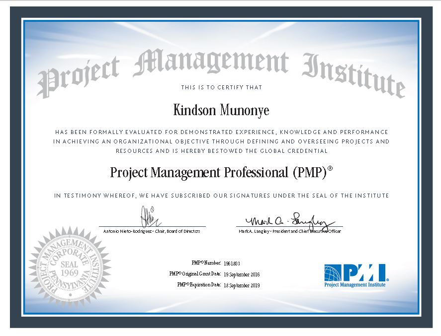 PMP 2BCertificate