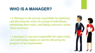 Roles responsibilities and functions of a manager 3 320